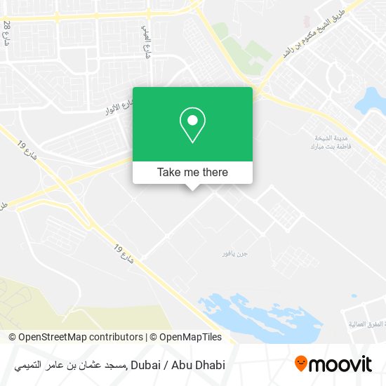 مسجد عثمان بن عامر التميمي map