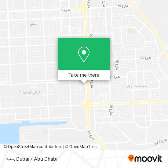 سعيد map