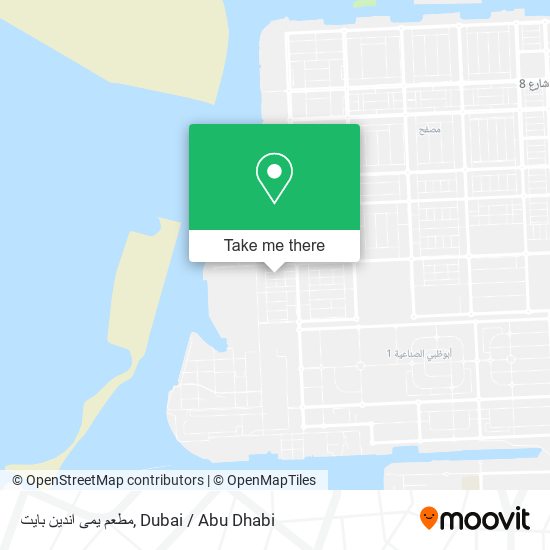 مطعم يمى اندين بايت map