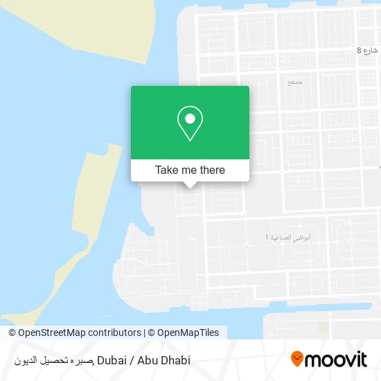 صبره تحصيل الديون map