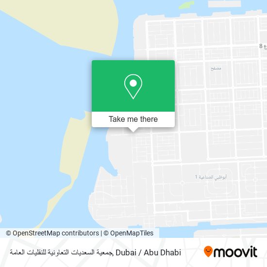 جمعية السعديات التعاونية للنقليات العامة map