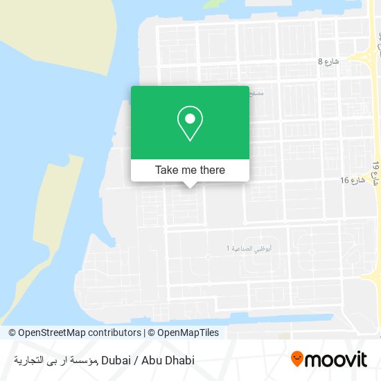 مؤسسة ار بى التجارية map