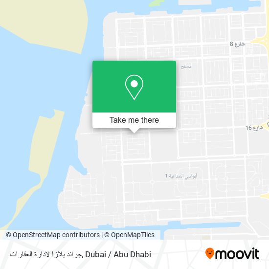 جراند بلازا لادارة العقارات map