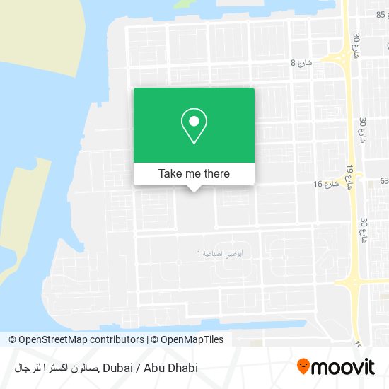 صالون اكسترا للرجال map