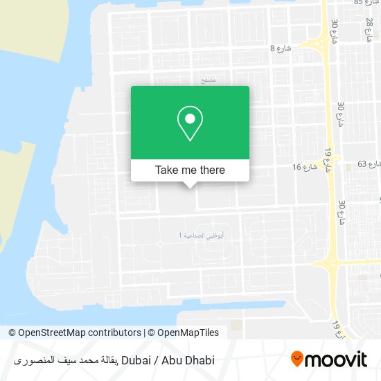 بقالة محمد سيف المنصورى map