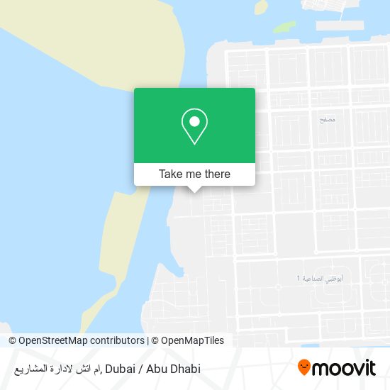 ام اتش لادارة المشاريع map