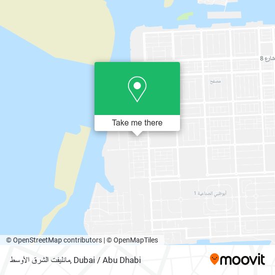 مانليفت الشرق الأوسط map