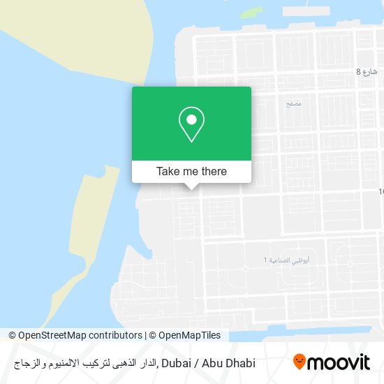 الدار الذهبى لتركيب الالمنيوم والزجاج map