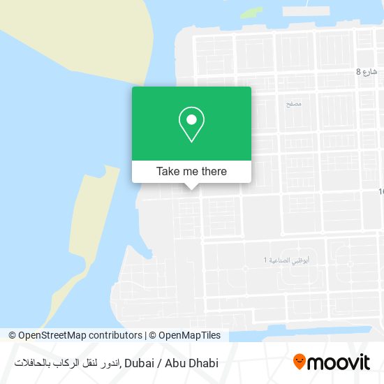 اندور لنقل الركاب بالحافلات map