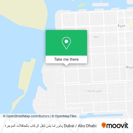 بانوراما بلس لنقل الركاب بالحافلات المؤجرة map