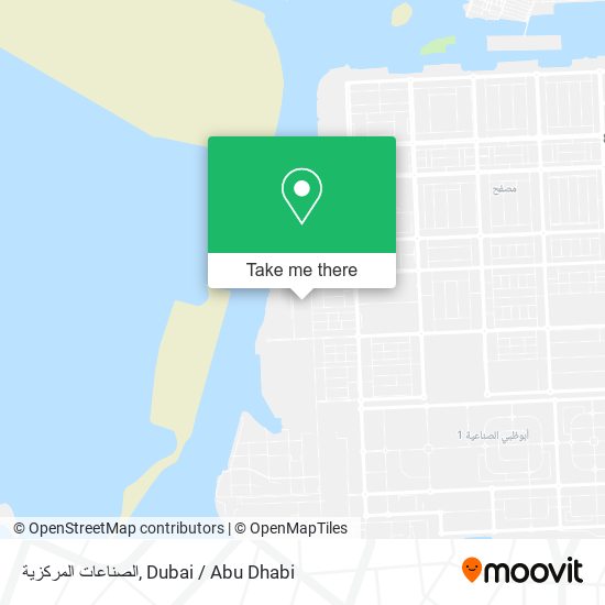 الصناعات المركزية map