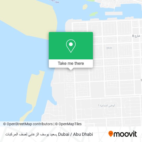 سعيد يوسف الزعابى لصف المركبات map