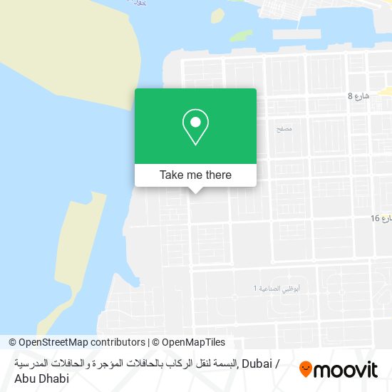 البسمة لنقل الركاب بالحافلات المؤجرة والحافلات المدرسية map