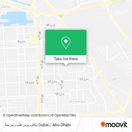 بكالوريوس طب وجراحة map