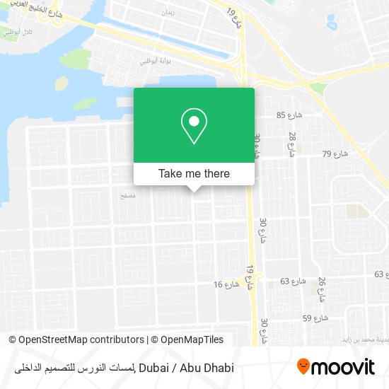 لمسات النورس للتصميم الداخلى map
