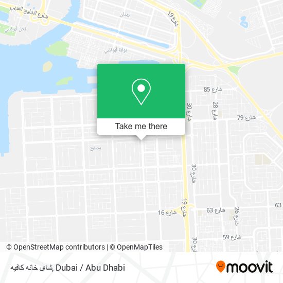 شاى خانه كافيه map