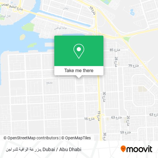 مزرعة الوافية للدواجن map