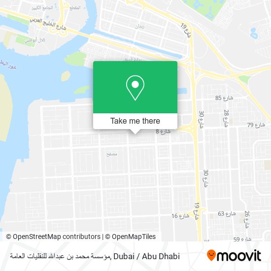مؤسسة محمد بن عبدالله للنقليات العامة map