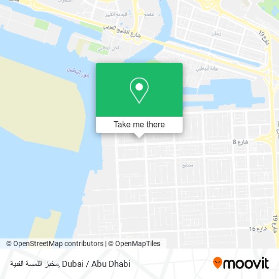 مخبز اللمسة الفنية map