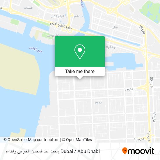 محمد عبد المحسن الخرافى وابناءه map