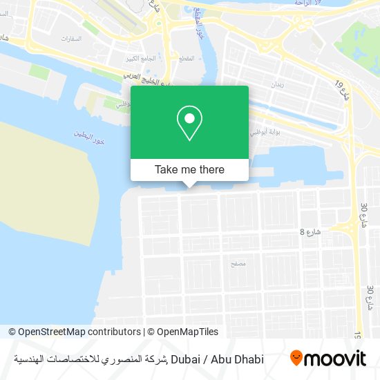 شركة المنصوري للاختصاصات الهندسية map