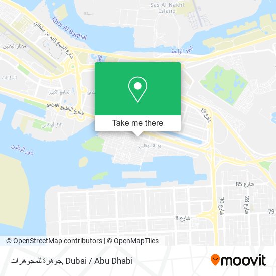 جوهرة للمجوهرات map