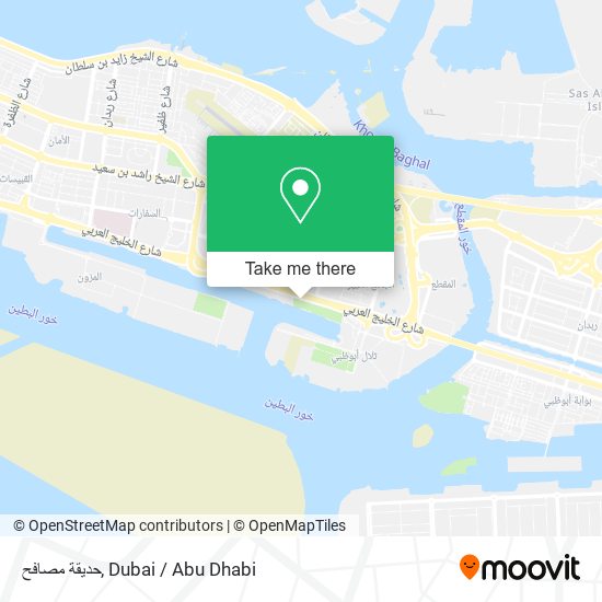 حديقة مصافح map
