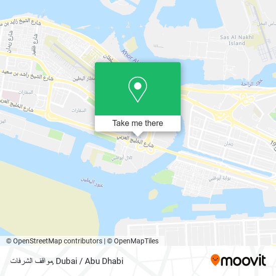 مواقف الشرفات map