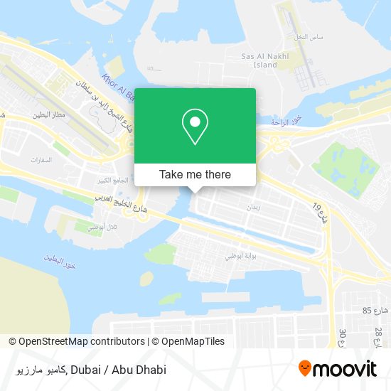 كامبو مارزيو map
