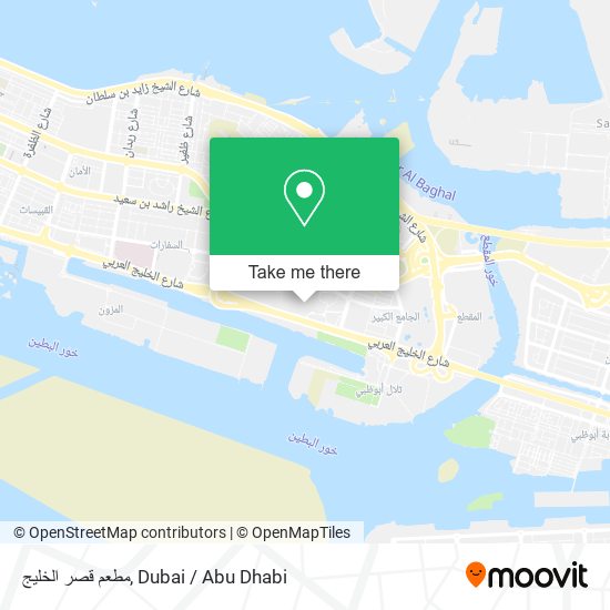 مطعم قصر الخليج map