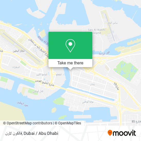 فالكون لاون map