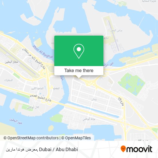 معرض هوندا مارين map