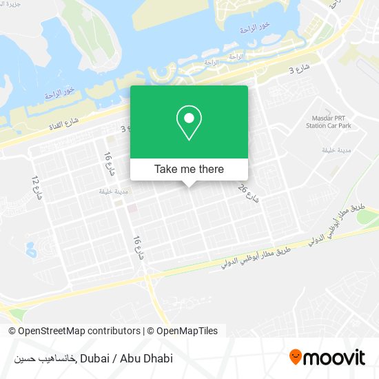 خانساهيب حسين map