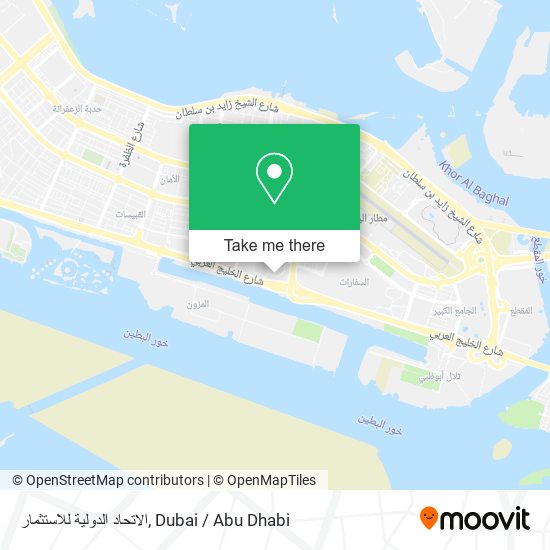 الاتحاد الدولية للاستثمار map