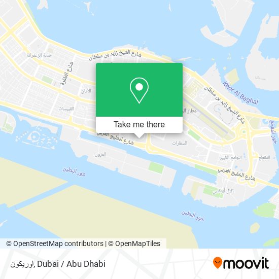 اوريكون map