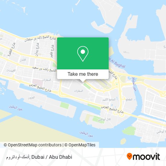 أدمك-أوداتروم map