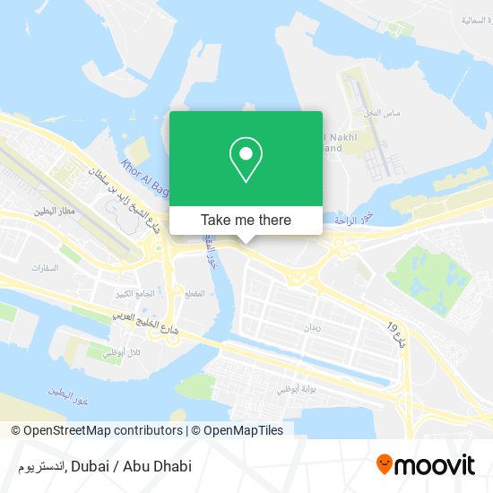 اندستريوم map