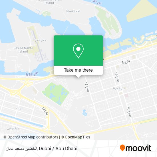 الخضير مسقط عمان map