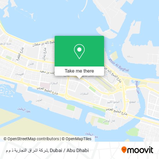 شركة اشراق التجارية ذ م م map