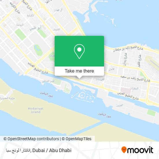 انانتارا لونج سبا map