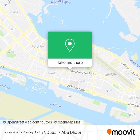 شركة النهضه الدوليه القابضة map