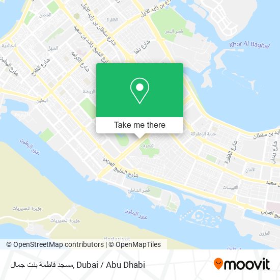 مسجد فاطمة بنت جمال map
