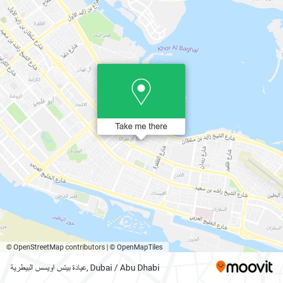 عيادة بيتس اويسس البيطرية map