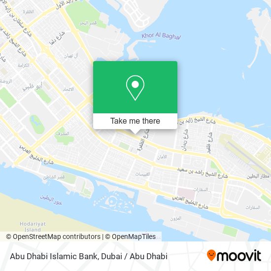 Abu Dhabi Islamic Bank map
