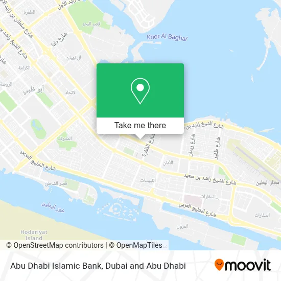 Abu Dhabi Islamic Bank map
