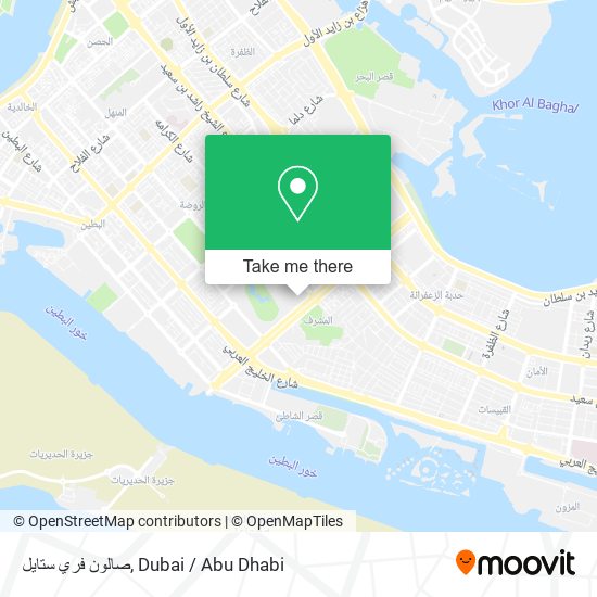 صالون فري ستايل map