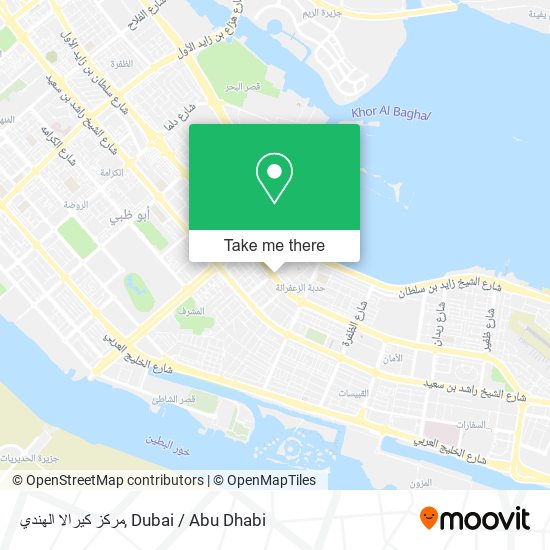 مركز كيرالا الهندي map