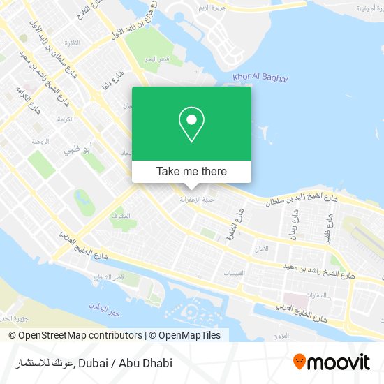 عونك للاستثمار map