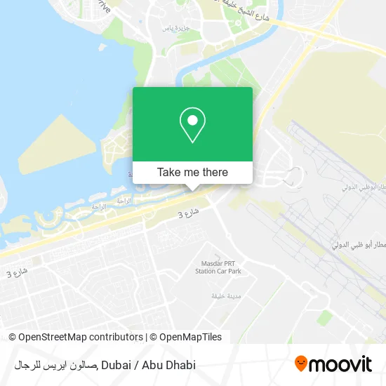 صالون ايريس للرجال map