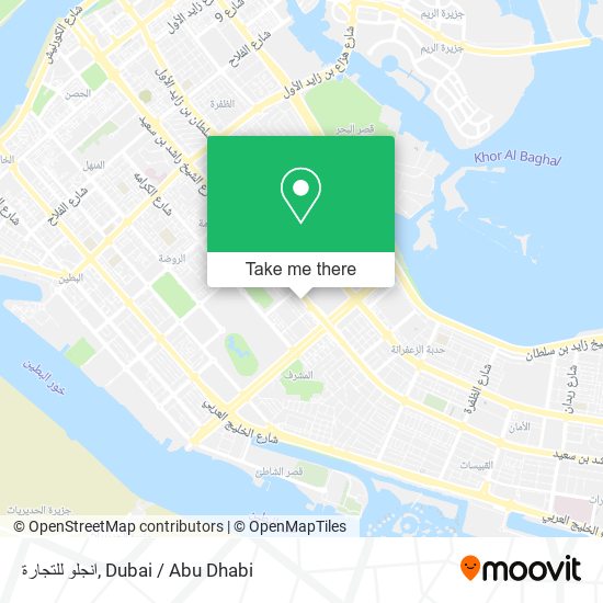 انجلو للتجارة map